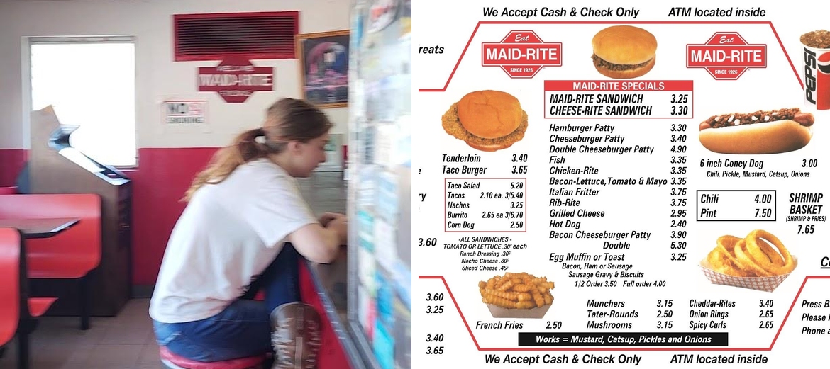 Maid-Rite Menu